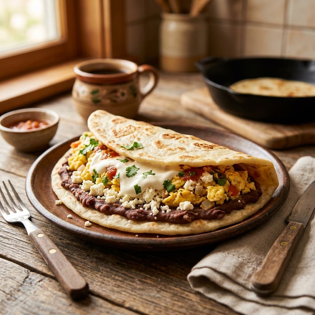 Baleadas Especiales con Crema Don Guayo