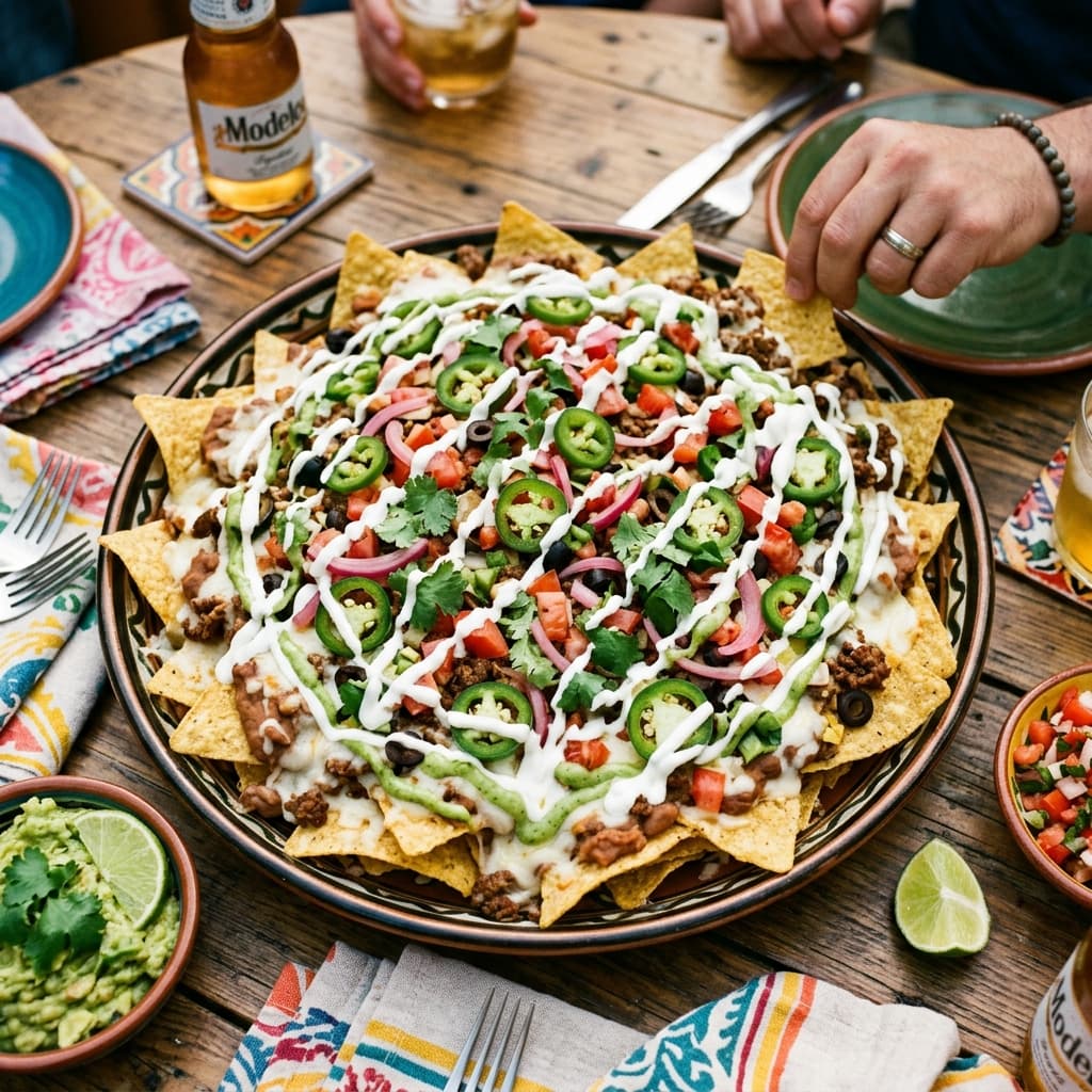 Nachos Supremos Don Guayo con Chile